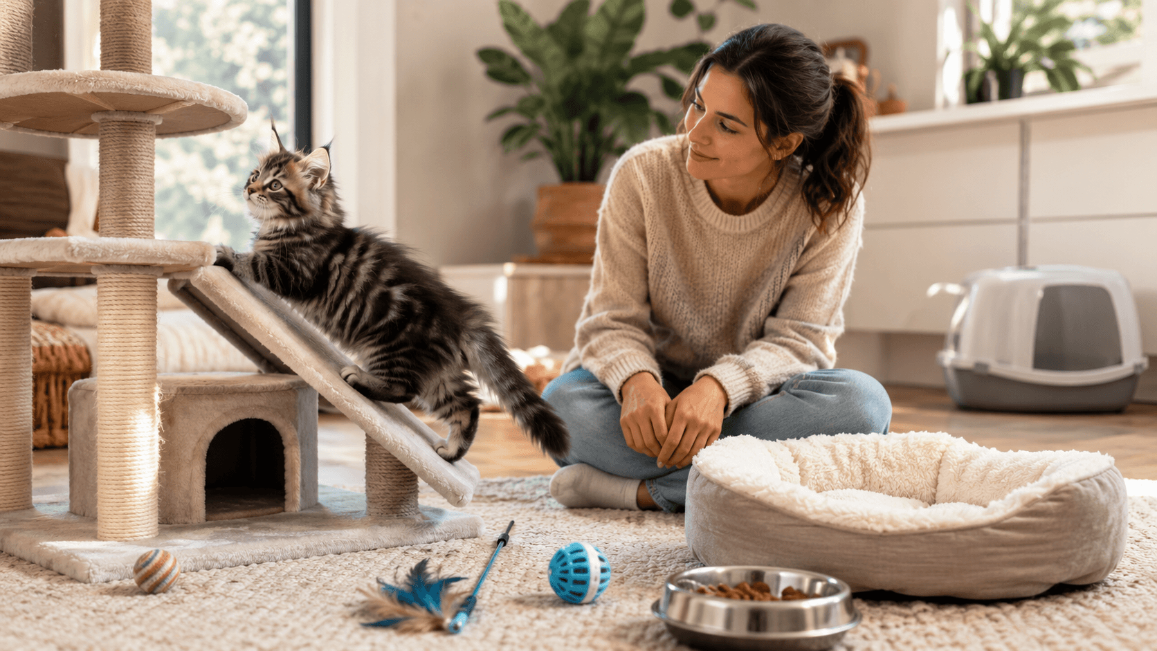 Maine Coon — Kitten Care Guide